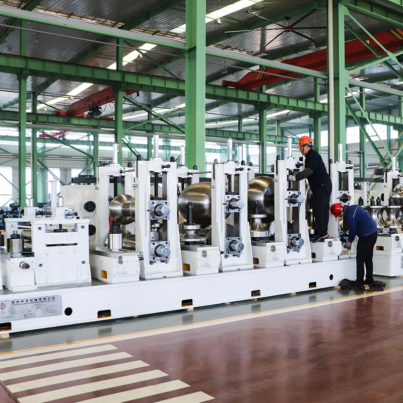 Garis pabrik tabung HG325 dengan berbagi Roller